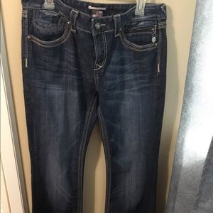 ReRock by Express Barely Boot Jeans